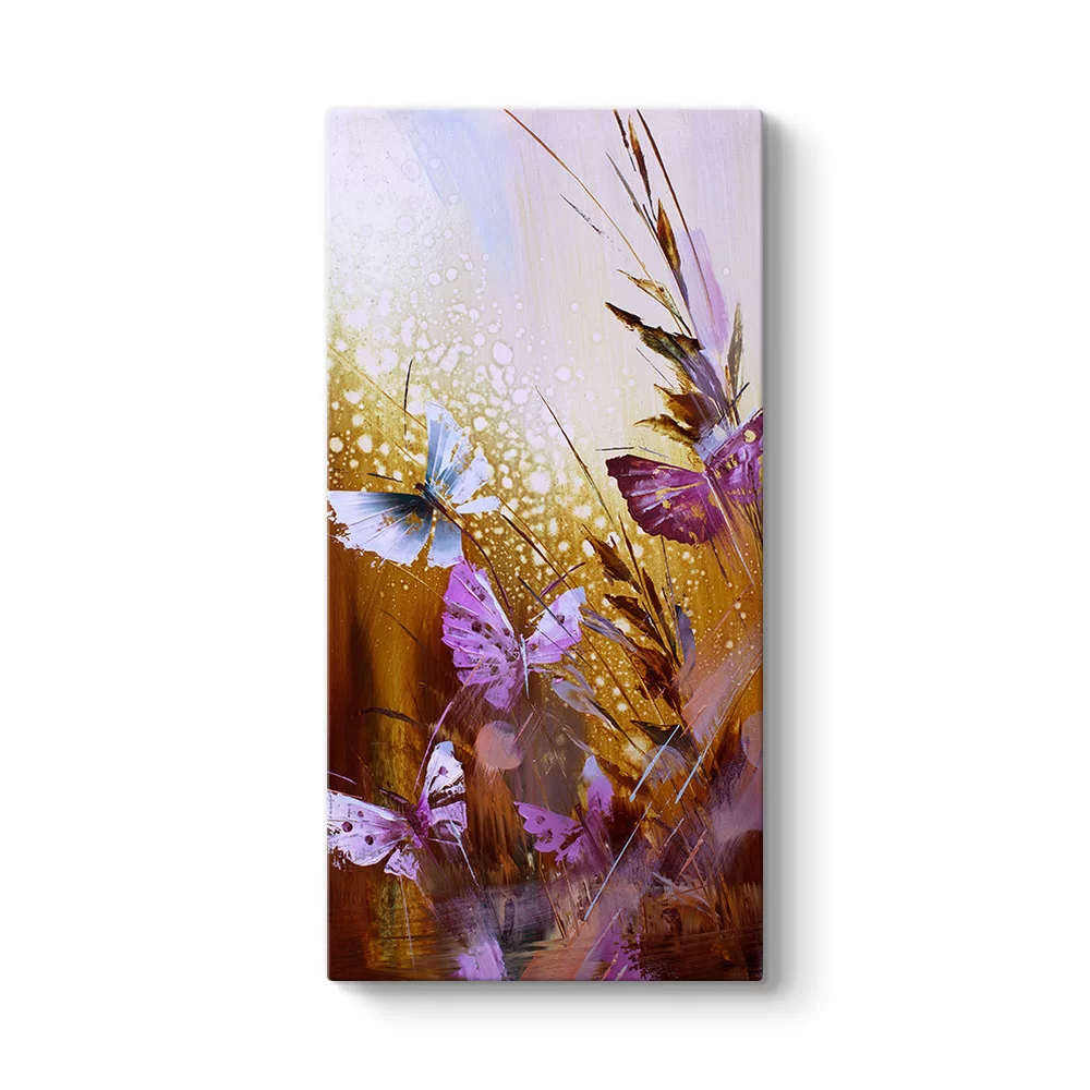 Butterfly Flower I Tablo - Model 7